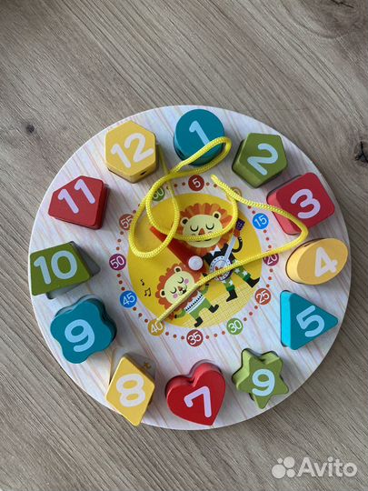 Детская игра. Часы