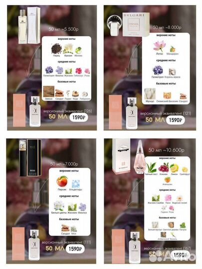 Духи Гринвей