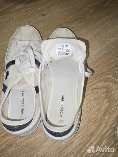 Кеды lacoste женские 37