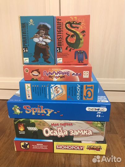 Детские настольные игры