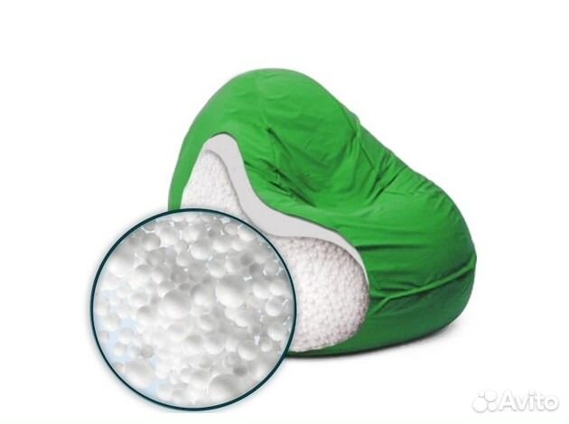 Наполнитель (400 л) для кресла мешка, кресла груша