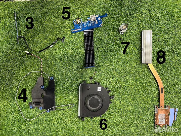 Ноутбук Honor MagicBook X15 BBR-WAH9 (разбор)