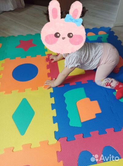 Развивающий коврик пазл