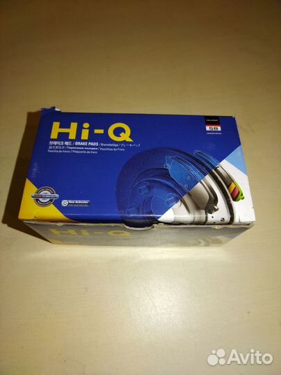 Тормозные колодки HI-Q SP1399 перед Rio/Solaris