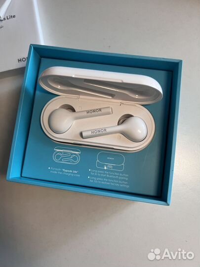Беспроводные наушники honor flypods lite