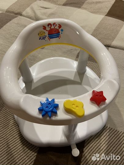 Стульчик для купания в ванной babyton