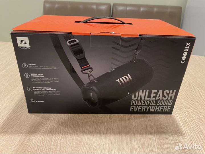 Новая колонка jbl xtreme 3 (черная).Гарантия1 год