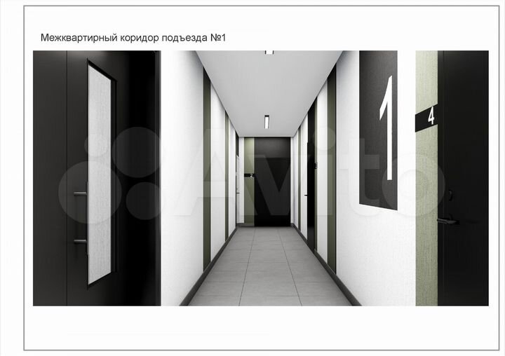 1-к. квартира, 43,1 м², 7/17 эт.