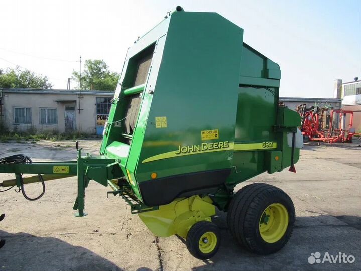 Пресс-подборщик John Deere 592, 2002
