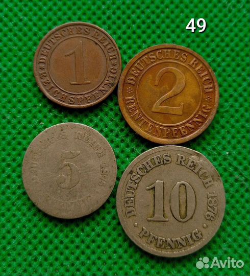 Наборы иностранных монет