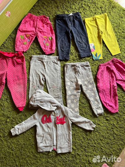 Пакет одежды для девочки 1,5, 2 года