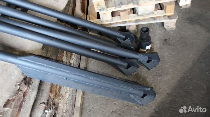 Бур трехлопастной, пикабур