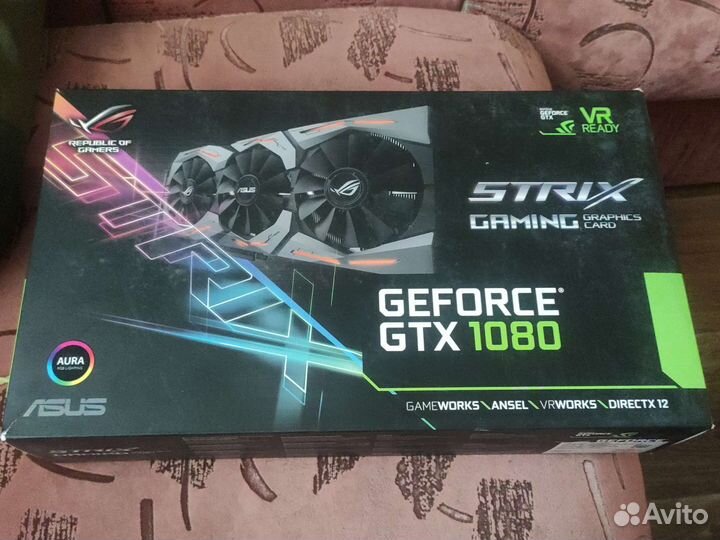 Asus geforcegtx1080 strix