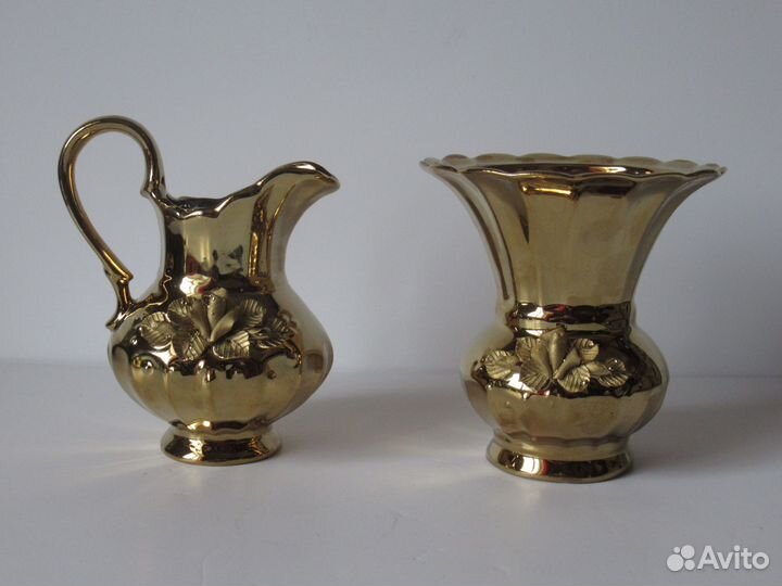 Кофейный сервиз Золотая роза фарфор ссср12 предмет