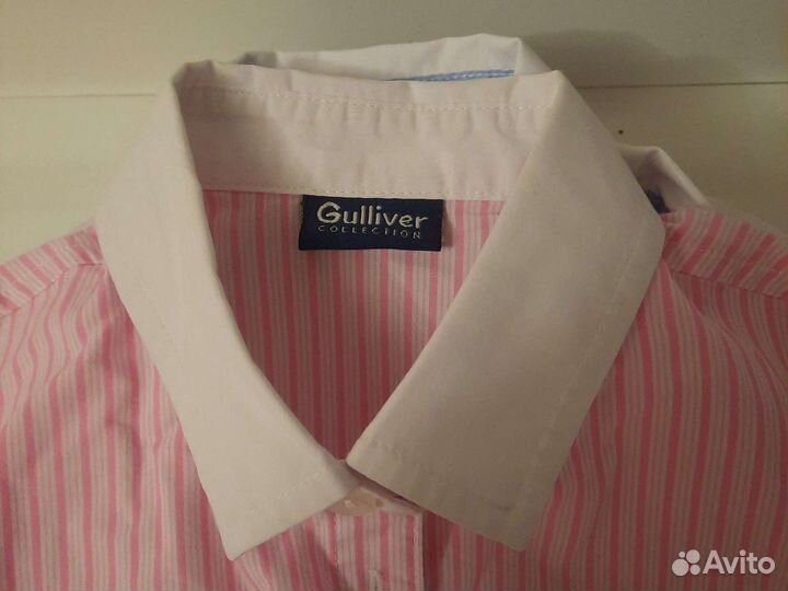 Рубашка школьная 128 Gulliver