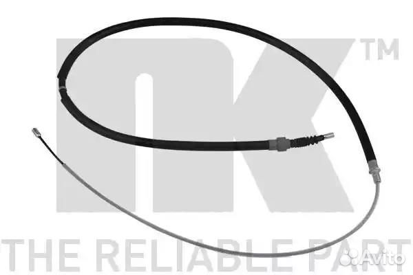 Трос стояночного тормоза vw golf iv, bora / audi a