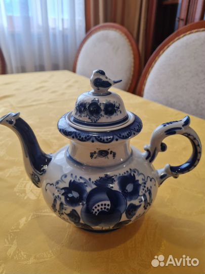 Заварочный чайник гжель
