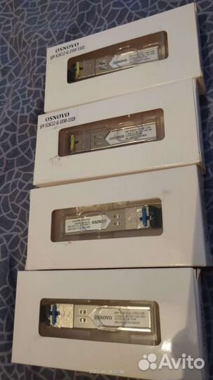Оптические трансиверы SFP модули