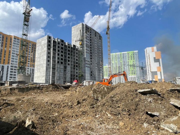 1-к. квартира, 43 м², 5/19 эт.