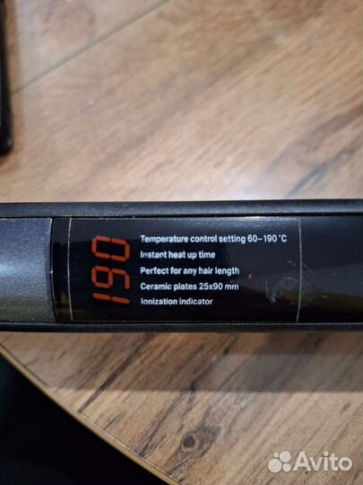 Щипцы утюжок для волос Scarlet Indogo 539