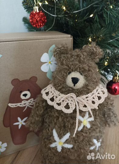 Вязаный мишка