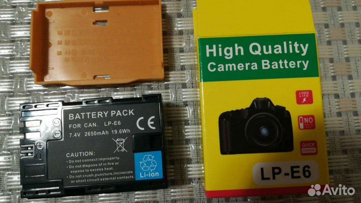 Аккумулятор для фотоаппарата Canon