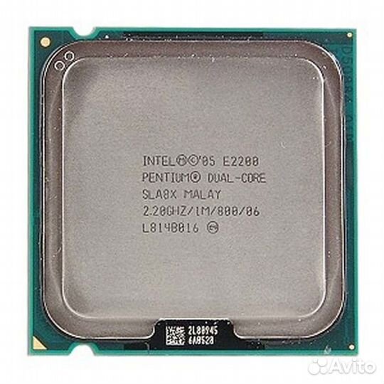 Intel Pentium Dual Core E2200, гарантия