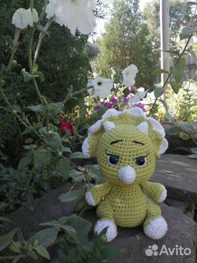 Динозаврик, ручная работа