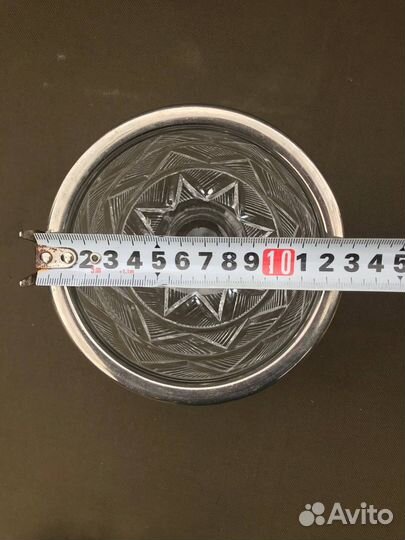 Салатник хрустальный