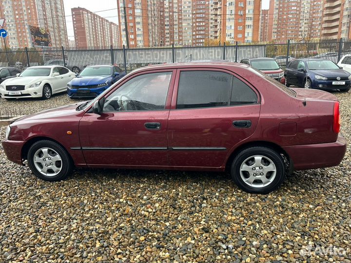 Hyundai Accent 1.5 МТ, 2006, 188 000 км