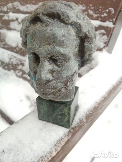 Бюст Пушкина скульптор Поляков