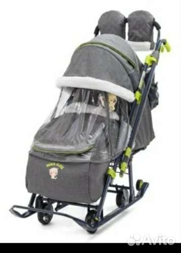 Санки коляска ника 7 8