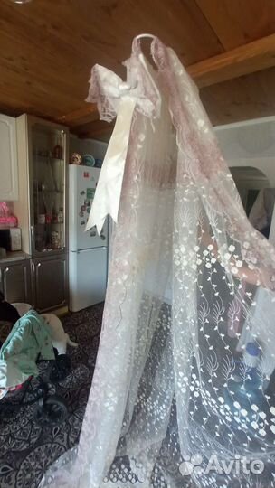 Балдахин в кроватку с держателем