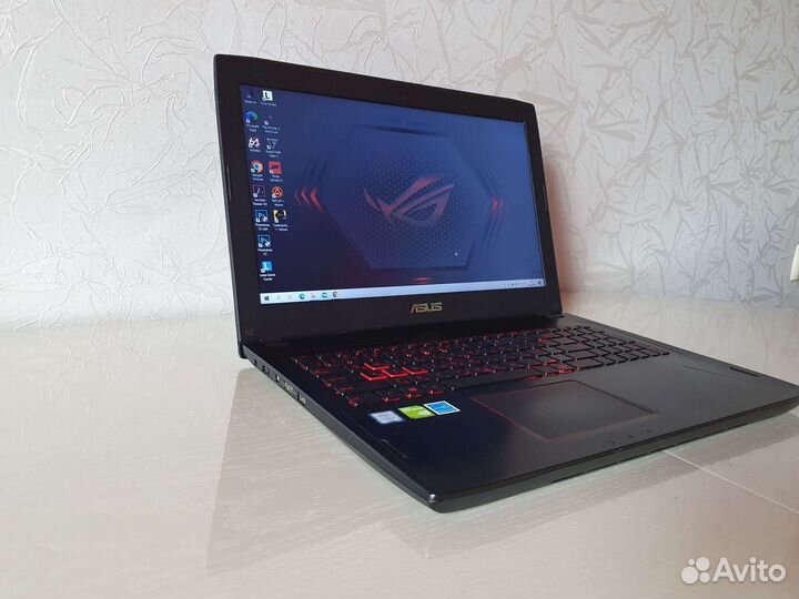Игрой ноутбук Asus fx502vm