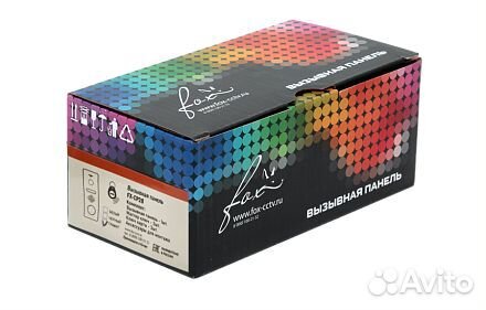 Вызывная видеопанель для домофона FX-CP28A Графит