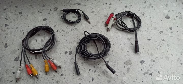 Аудио и видео шнуры