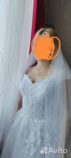 Свадебное платье новое 48 - 50
