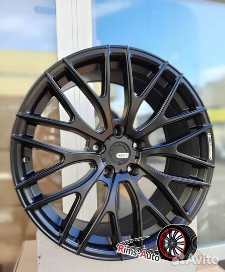 Разноширокие диски ADV bmwr19 5X120 чёрный мат