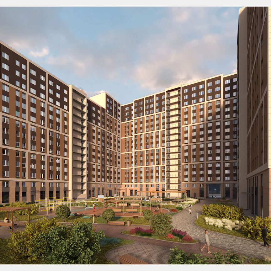 3-к. апартаменты, 82,1 м², 13/17 эт.