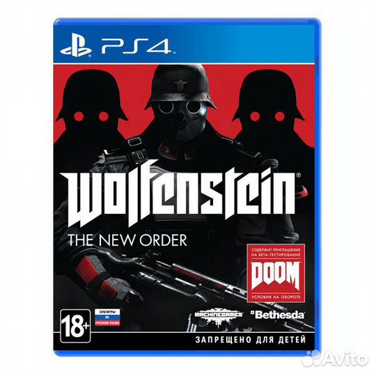 Wolfenstein: THE NEW order (PS4, английская верси