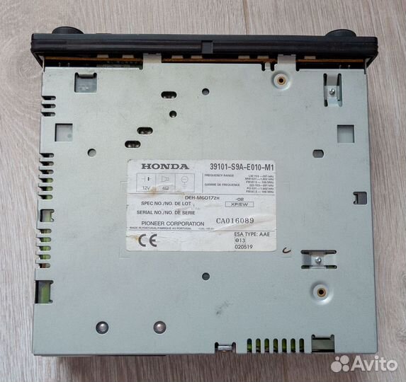 Магнитола Honda