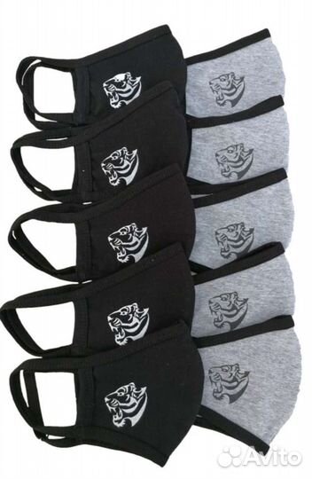 Маска многоразовая с тигром