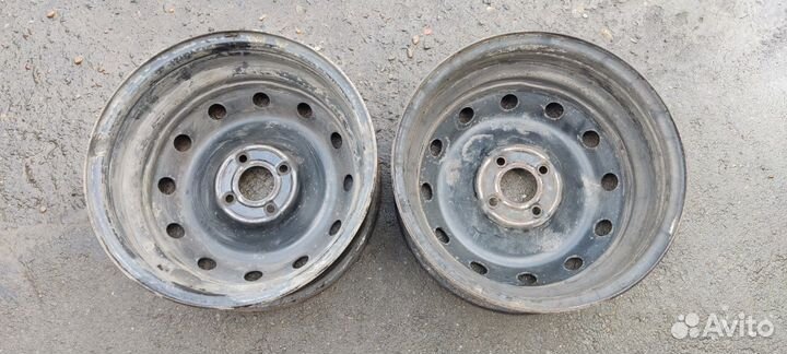Nissan Almera G15 2015 Диски штампованные 2 шт