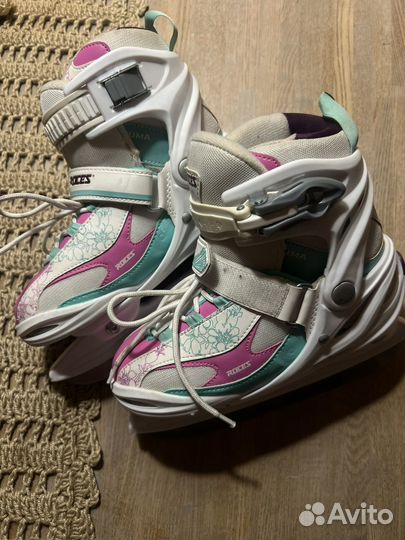 Коньки раздвижные Roces для девочки 30-35 р