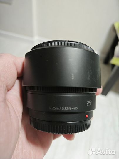 Объектив Panasonic 25mm f/1.7 G Aspherical H-H025