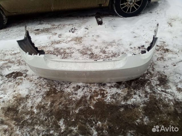 Chevrolet aveo т300 бампер задний оригинал
