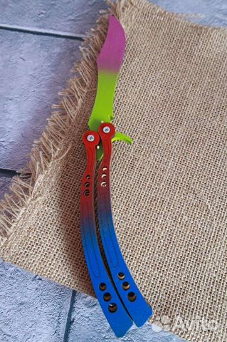 Деревянный Нож бабочка из игры CS:GO