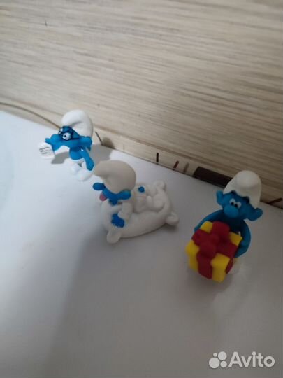 Фигурки Смурфиков 3 шт