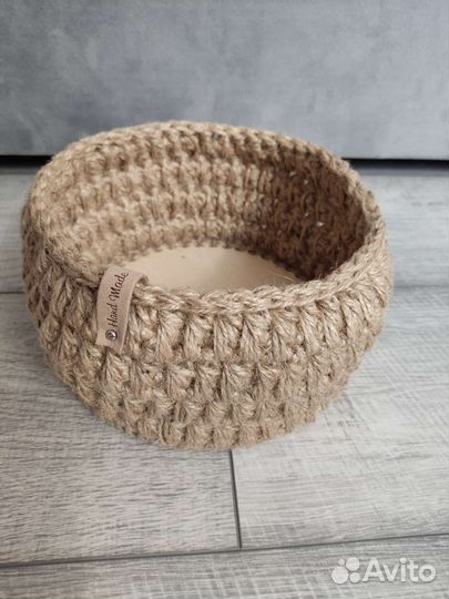 Корзина из джута