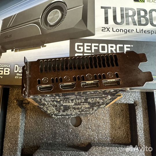 Обмен GTX 1080 TI 11gb asus Turbo